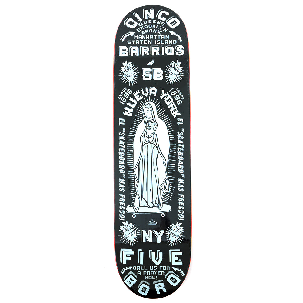 Cinco Barrios Deck Black (8.25)