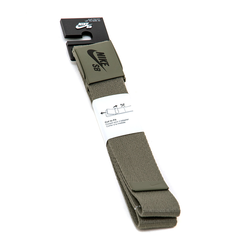 Non-Stretch Solid Web Belt (Olive)