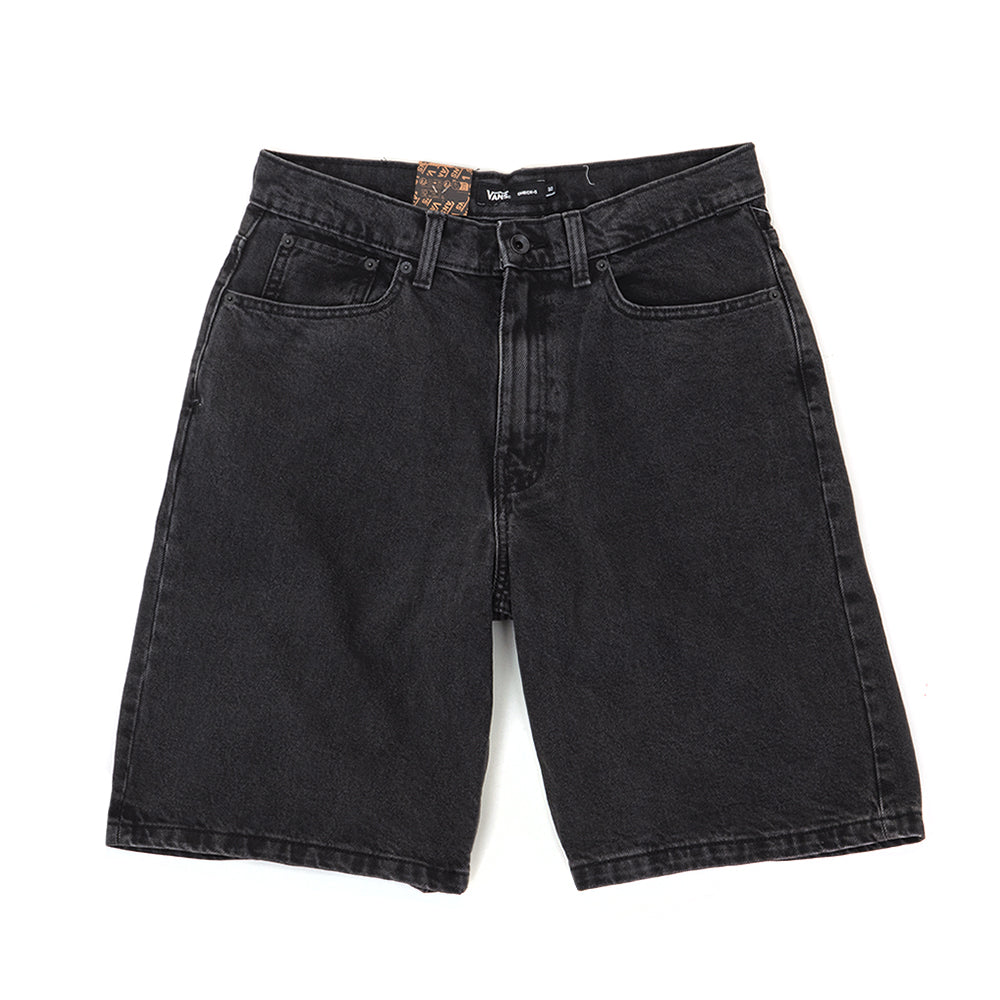 Check-5 Baggy Denim Shorts (Washed Black) VBU