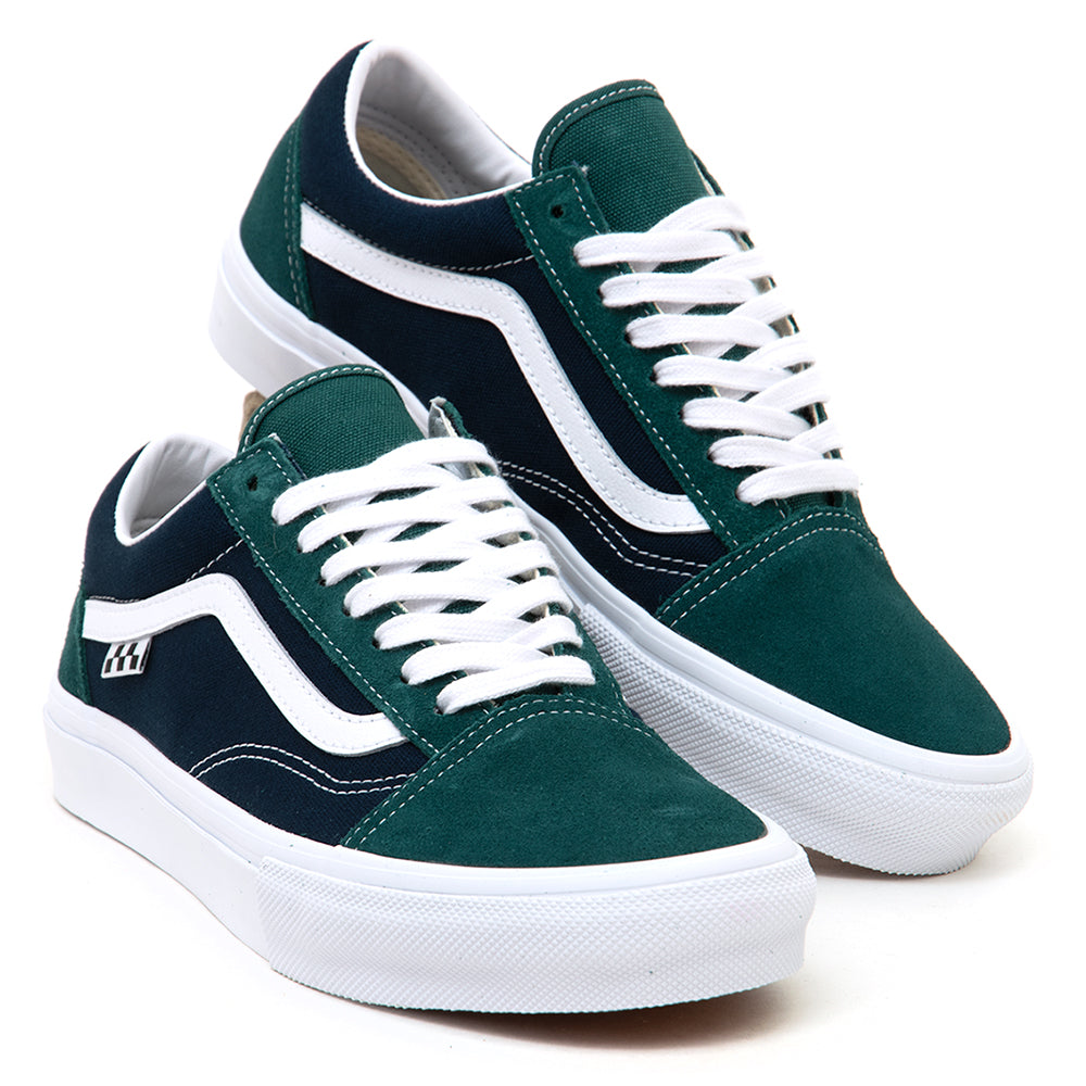 Skate Old Skool (Tartan Green / Blue) VBU