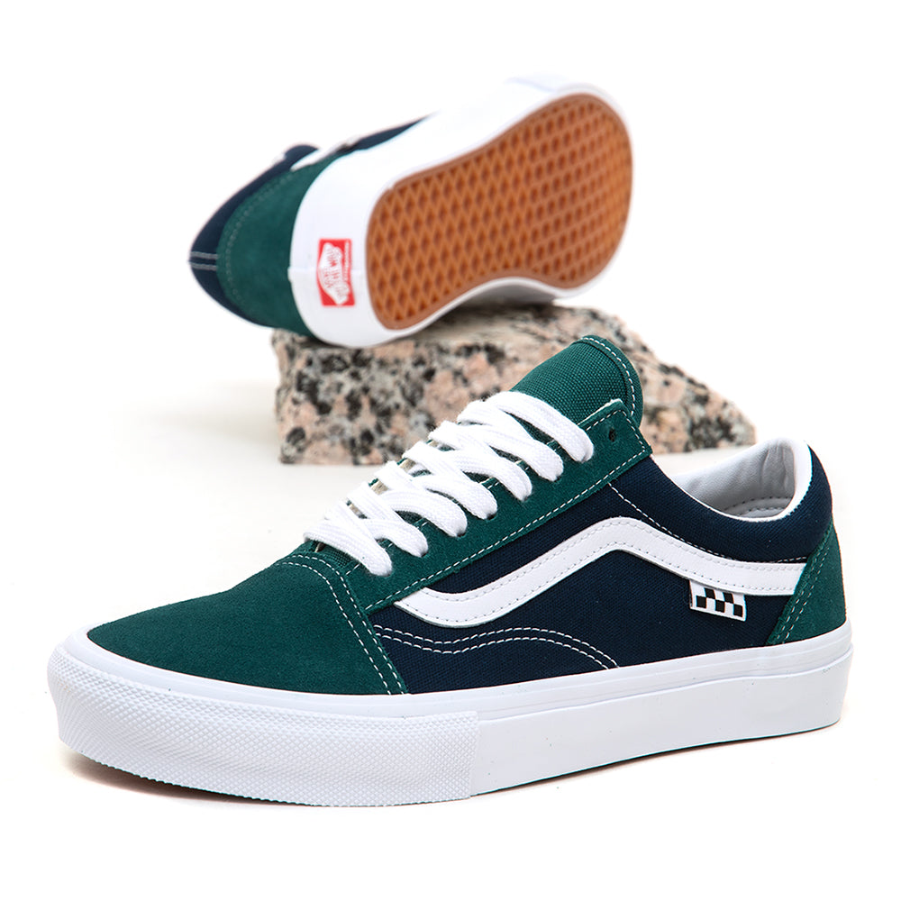 Skate Old Skool (Tartan Green / Blue) VBU