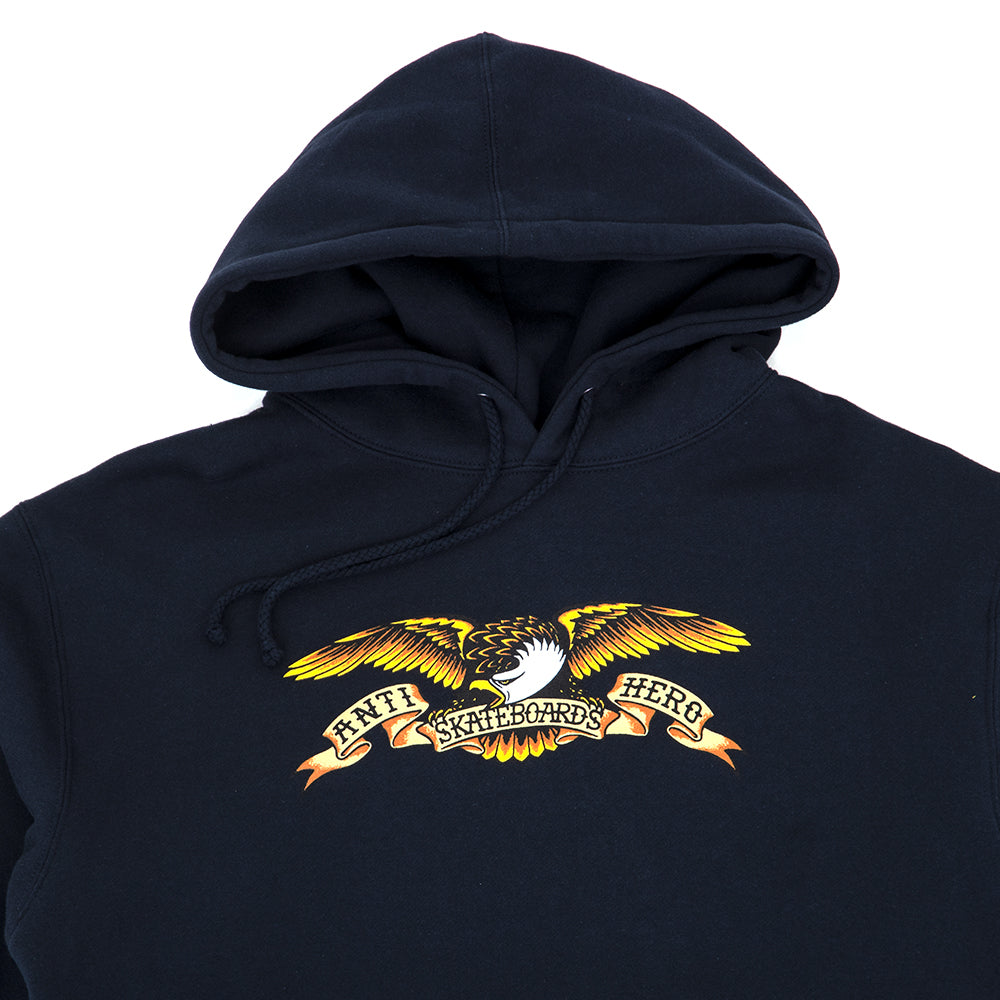Eagle Hooded Sweatshirt (Navy / Black)