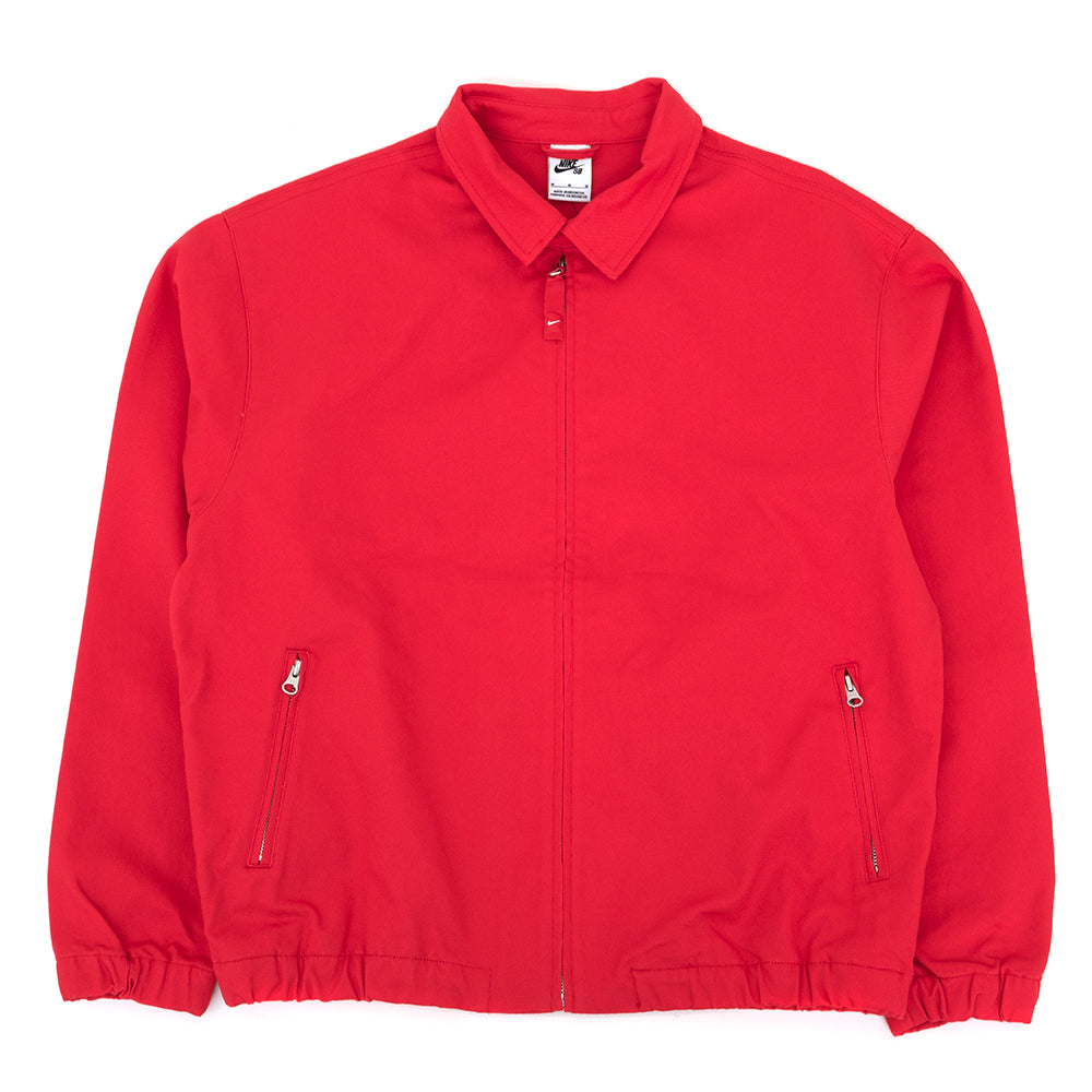 Woven Twill Premium Jacket (University Red)
