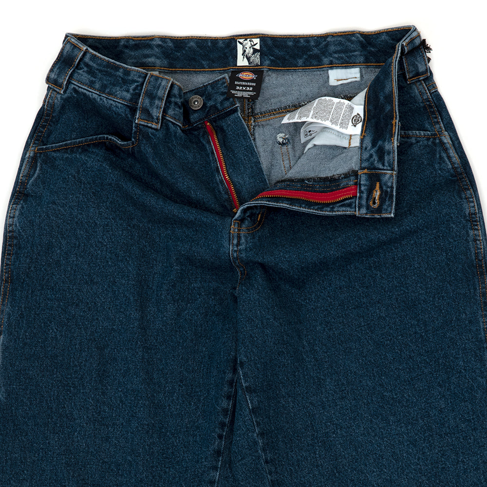 Mike Anderson Loose Fit Jeans (Stonewash Indigo Blue)