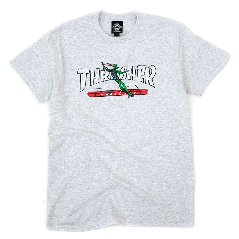 Red Curb by LSD Worldpeace T-Shirt (Ash Grey)