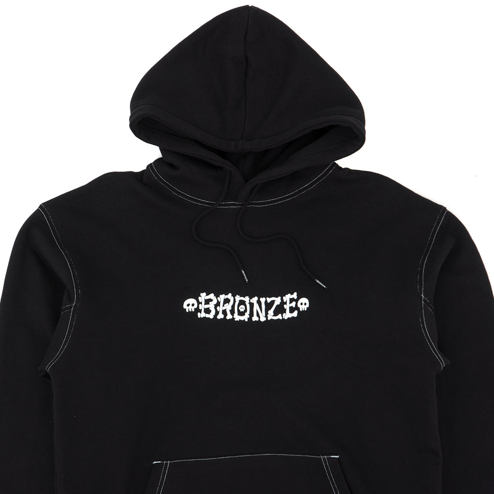 Bones Hooded Sweatshirt (Black) (S)