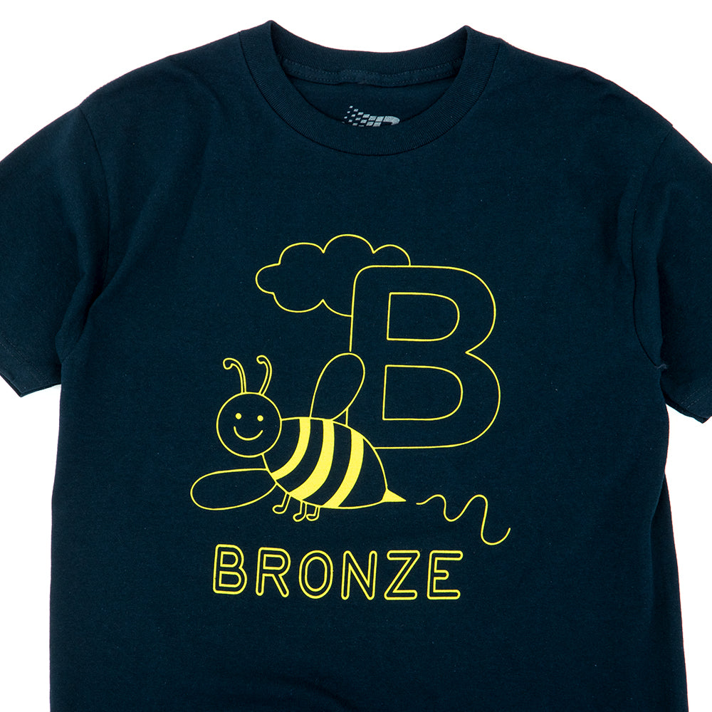 B Is For Bronze T-Shirt (Navy) (S)