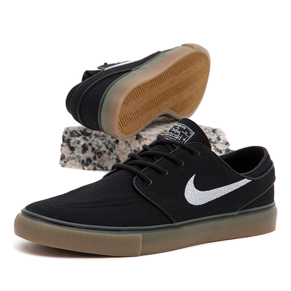 Zoom Janoski OG+ Canvas (Black / White - Black - White)