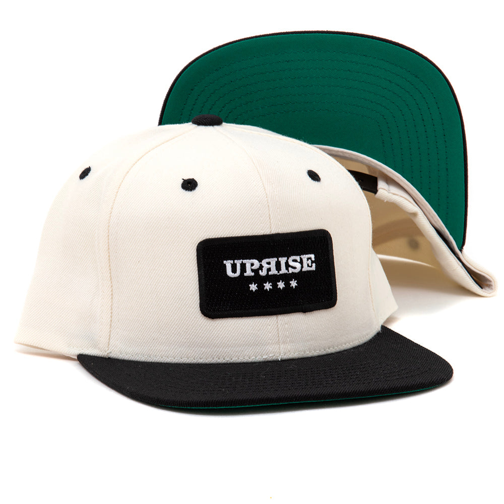 Clarendon Stars Snapback - Natural/Black