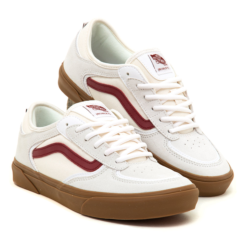 Skate Rowley (Red / White / Gum) VBU