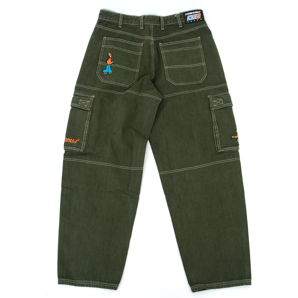Aleka Cargo Jean (Washed Army)
