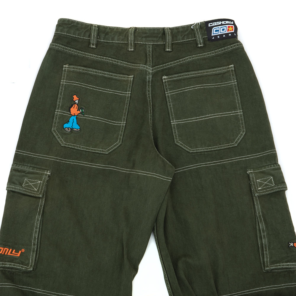 Aleka Cargo Jean (Washed Army)