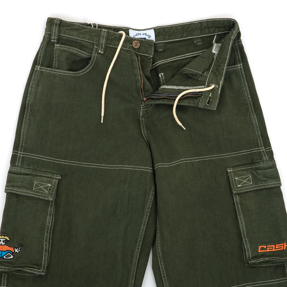 Aleka Cargo Jean (Washed Army)