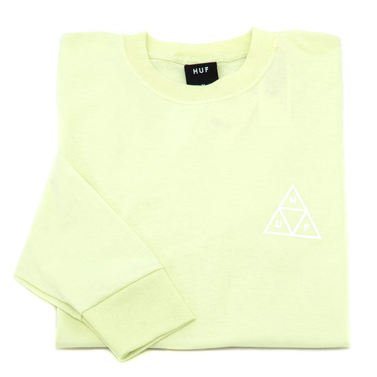 Set Triple Triangle L/S T-Shirt (Lime) (S)