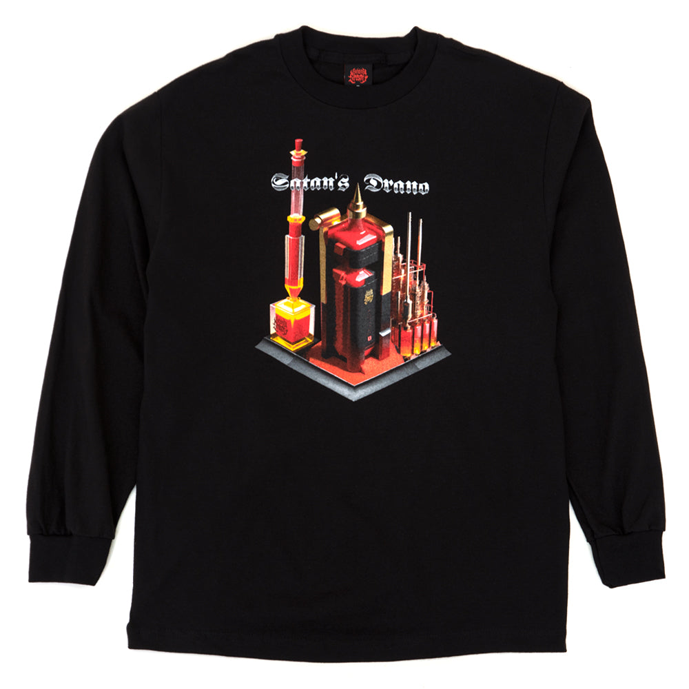 Drano Factory L/S T-Shirt (Black)