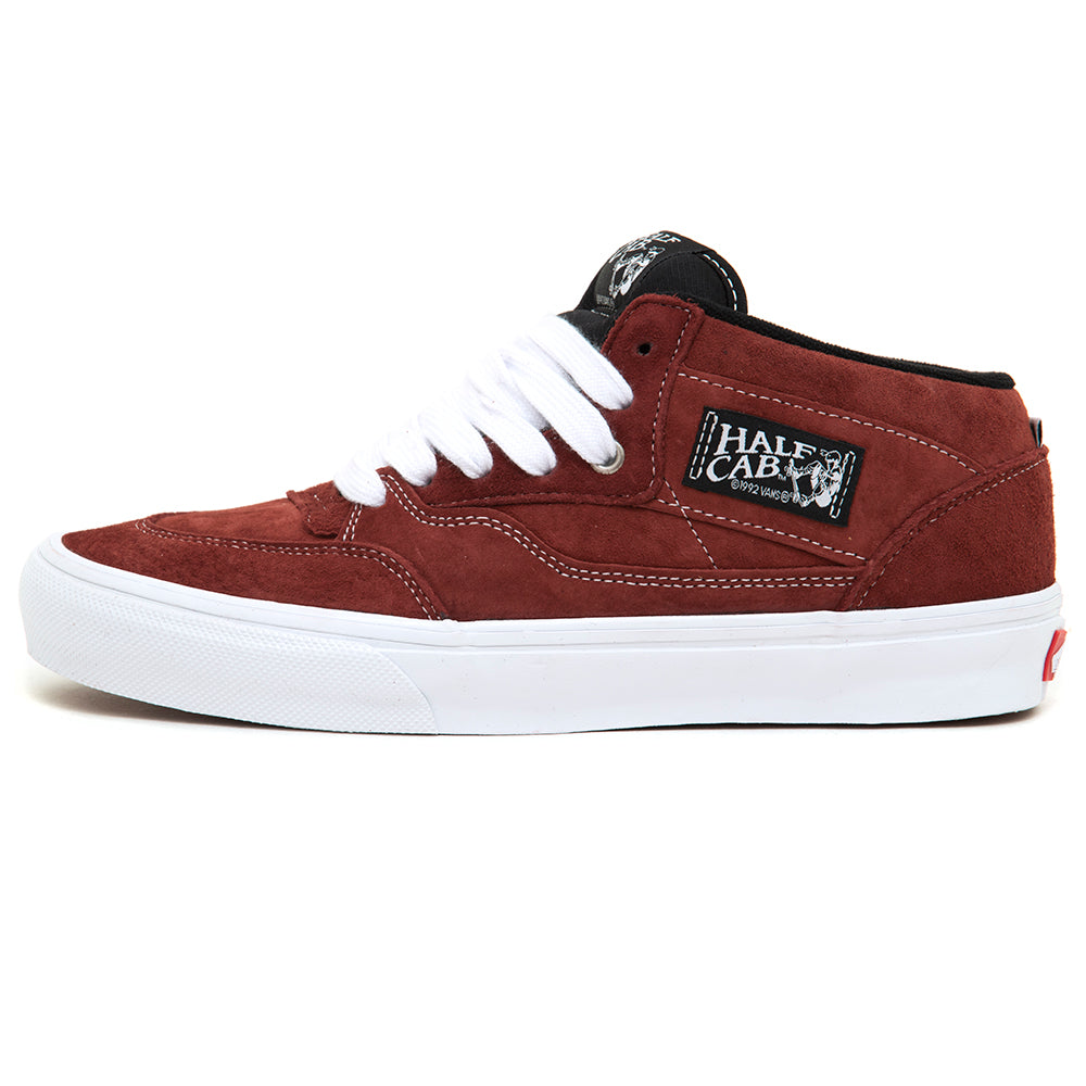 Skate Half Cab (Pig Suede) Brick VBU
