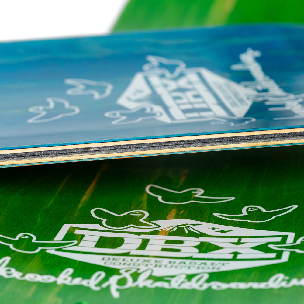DBX Basalt Eyes Deck Bright Orange (8.5)