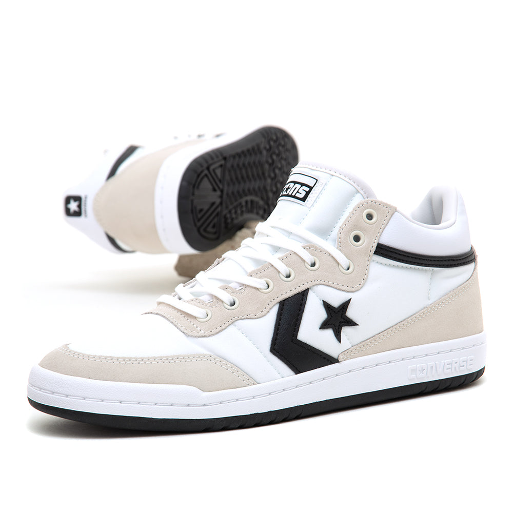 Fastbreak Pro Mid (White / Black / Egret) (S)