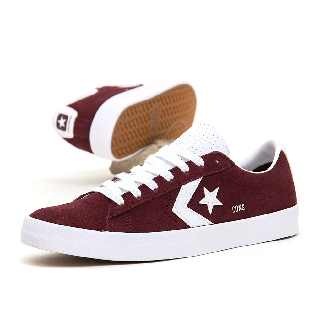 PL Vulc Pro Ox (Deep Bordeaux / White / White) (S)