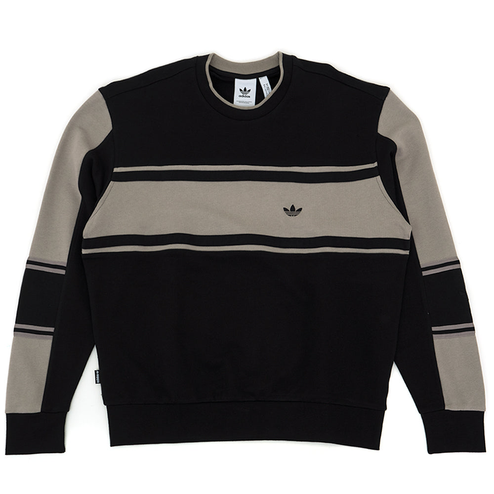 Skateboarding Classic Crewneck Sweater (Black/Putty Beige)