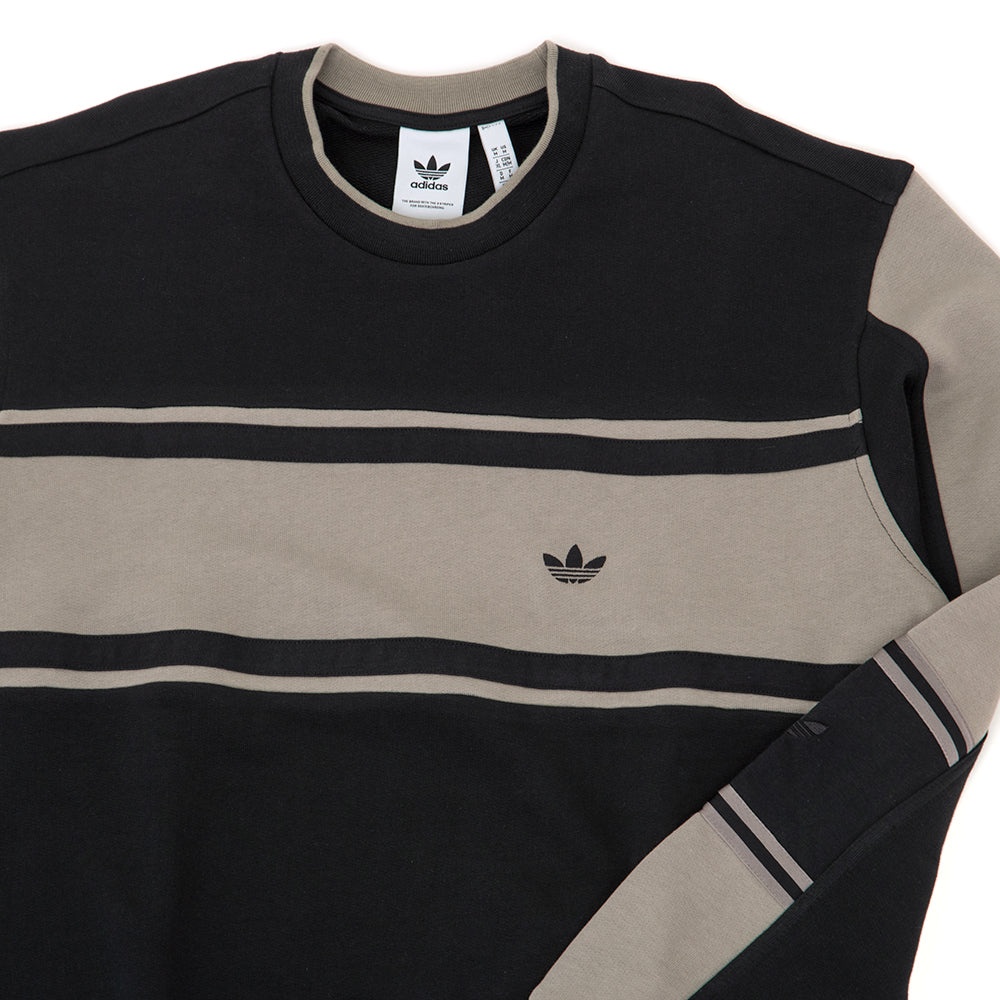 Skateboarding Classic Crewneck Sweater (Black/Putty Beige)