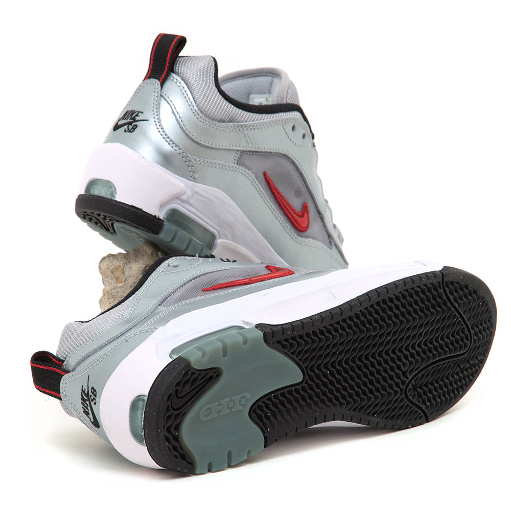Air Max Ishod PRM (Metallic Silver / Varsity Red)
