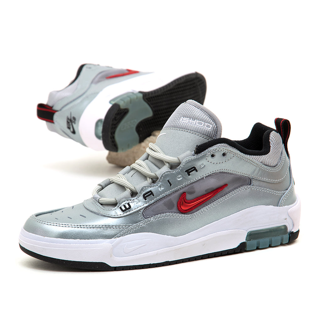 Air Max Ishod PRM (Metallic Silver / Varsity Red)