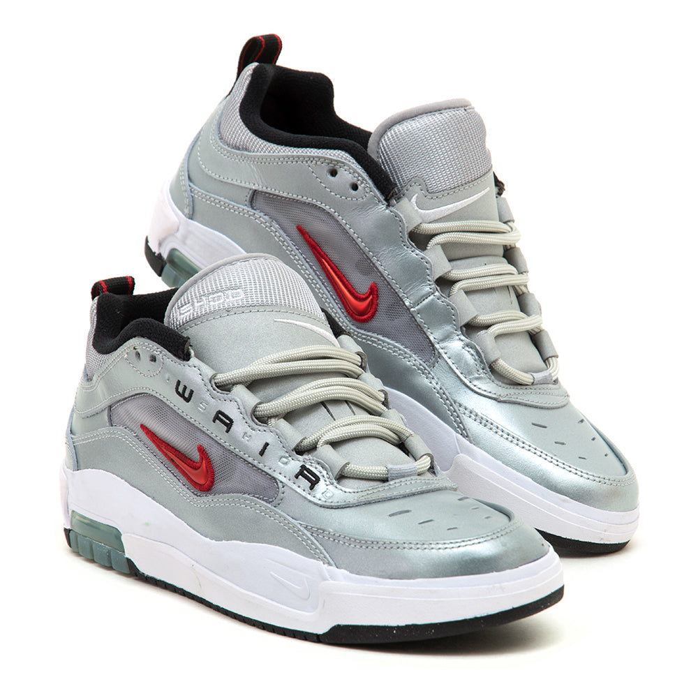 Air Max Ishod PRM (Metallic Silver / Varsity Red)