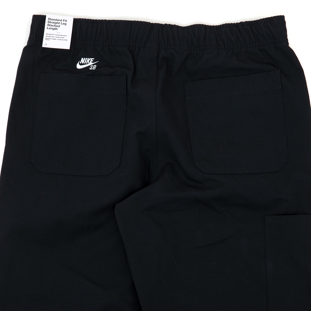 Double-Knee Twill Skate Pants (Black)