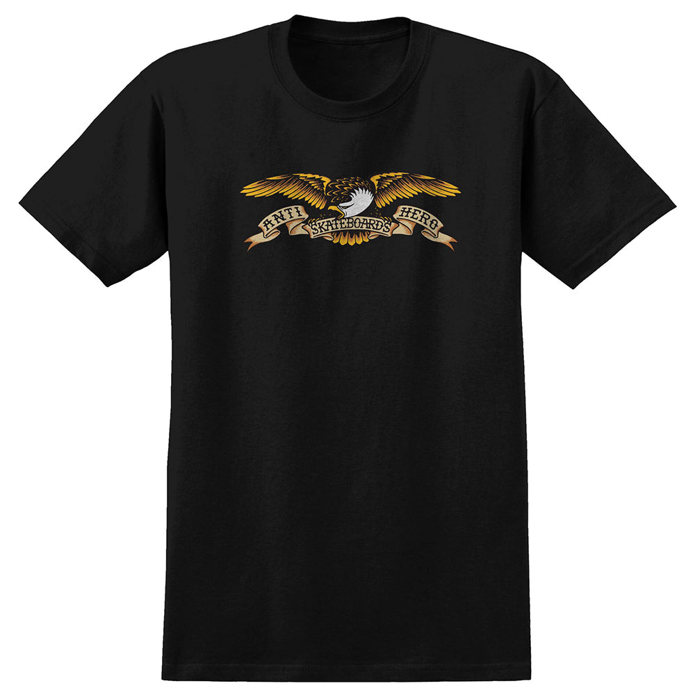Youth Eagle S/S T-Shirt (Black) (S)