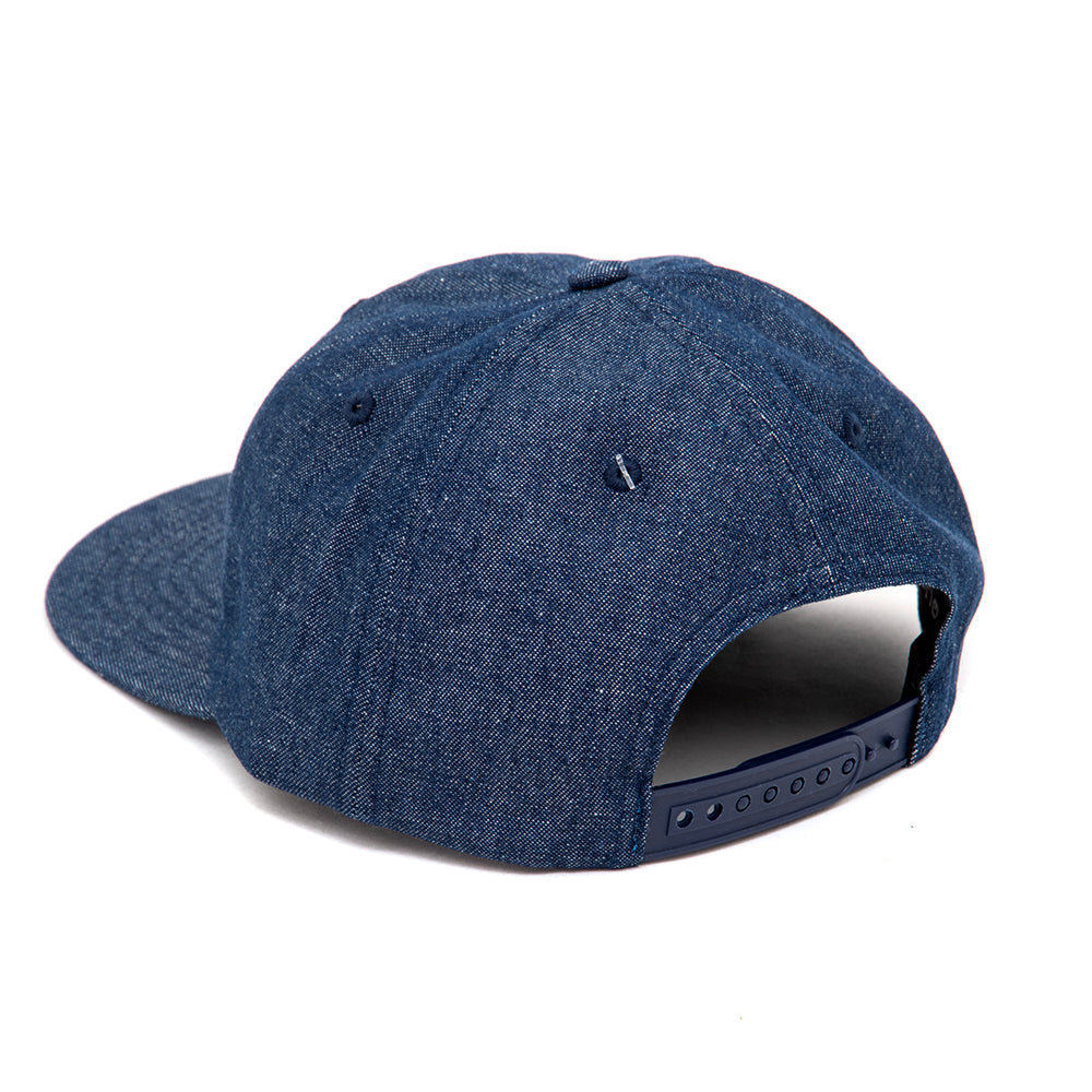 Redux 6-Panel Snapback Hat (Indigo)