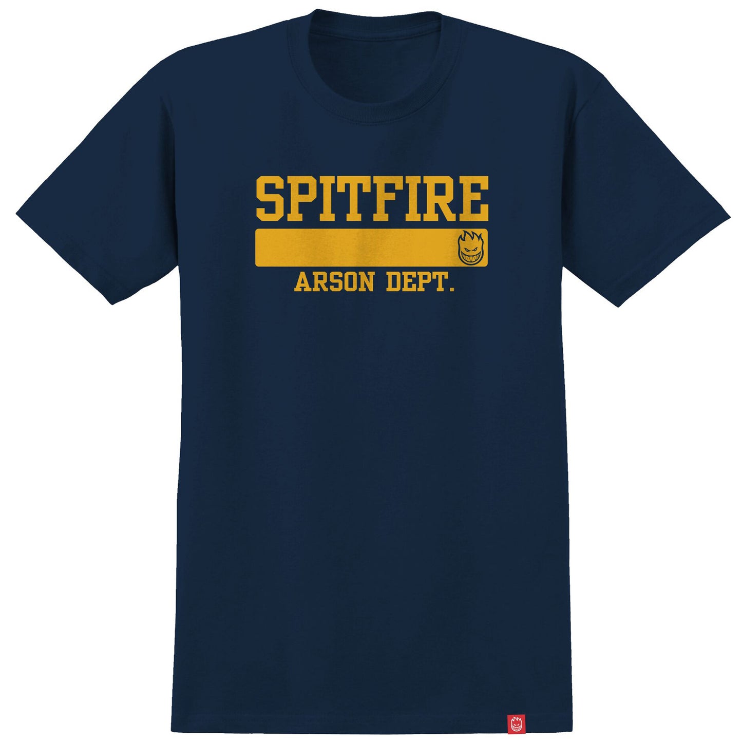 Arson Dept. S/S T-Shirt (Navy / Gold)