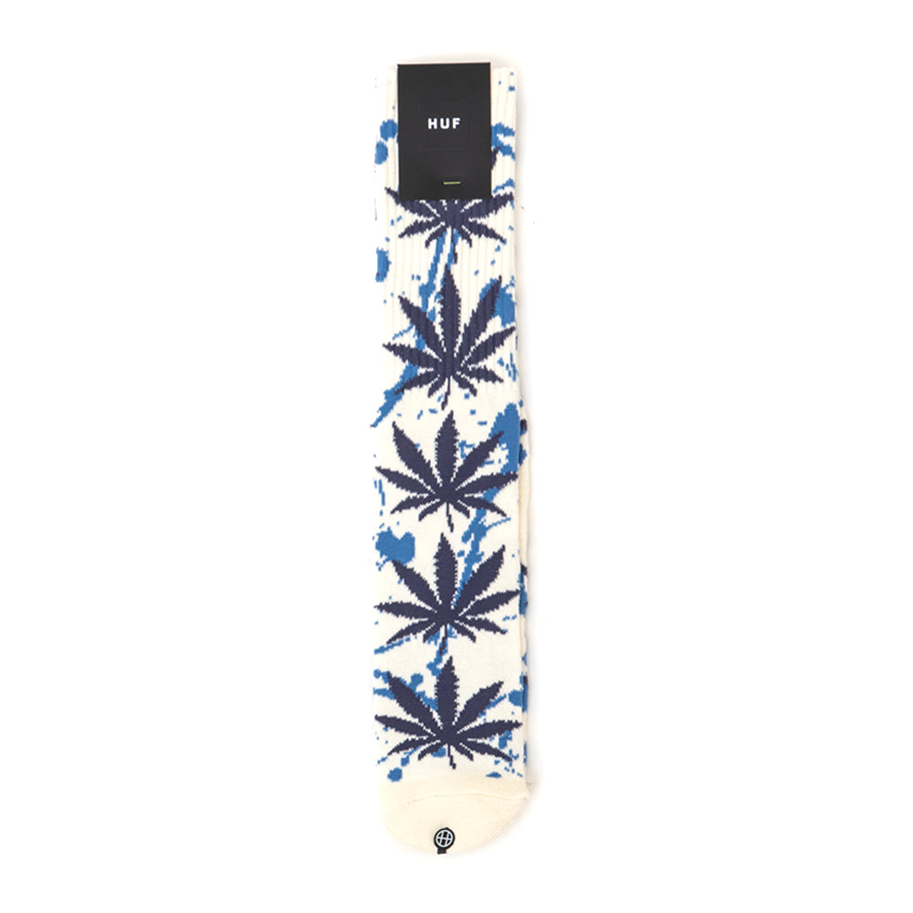 Splatter Plantlife Crew Sock (Cream)