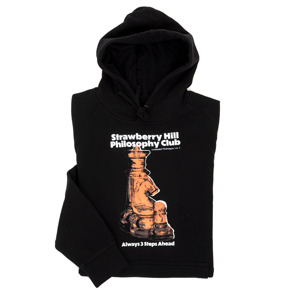 3 Steps Ahead Hooded Sweatshirt (Black)