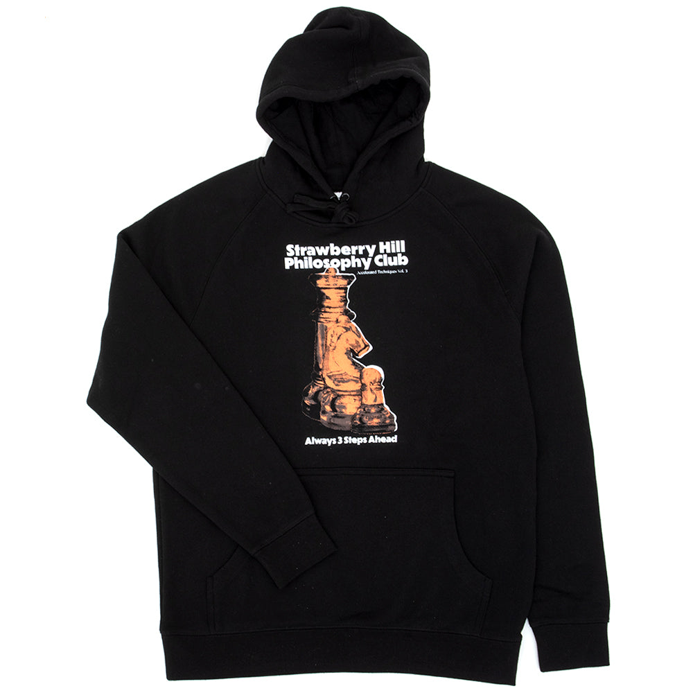3 Steps Ahead Hooded Sweatshirt (Black)