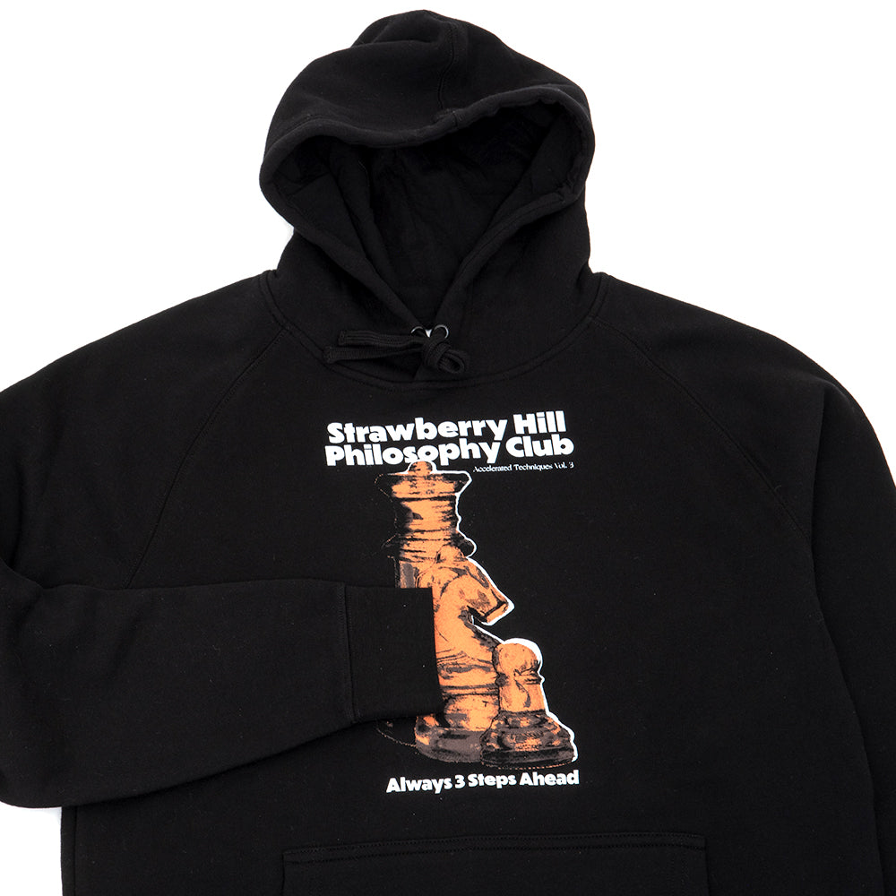 3 Steps Ahead Hooded Sweatshirt (Black)