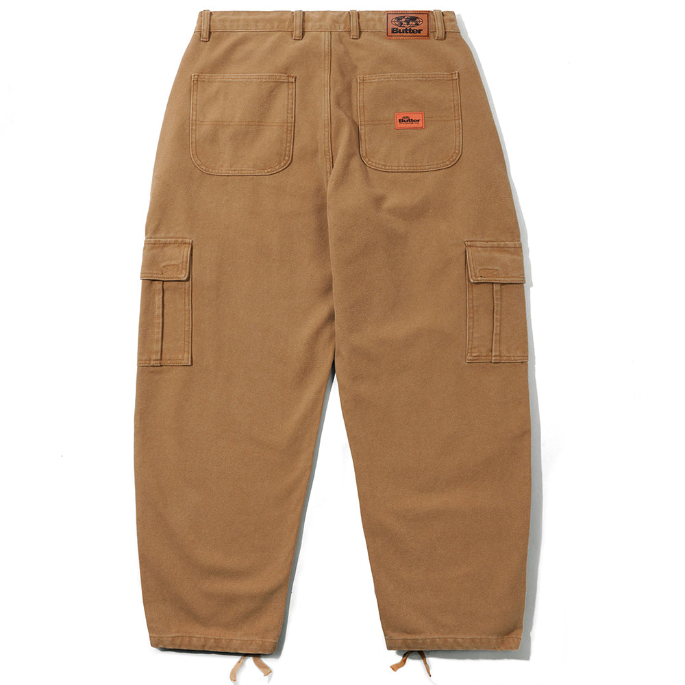 Santosuosso Duck Canvas Denim Jeans (Brown)