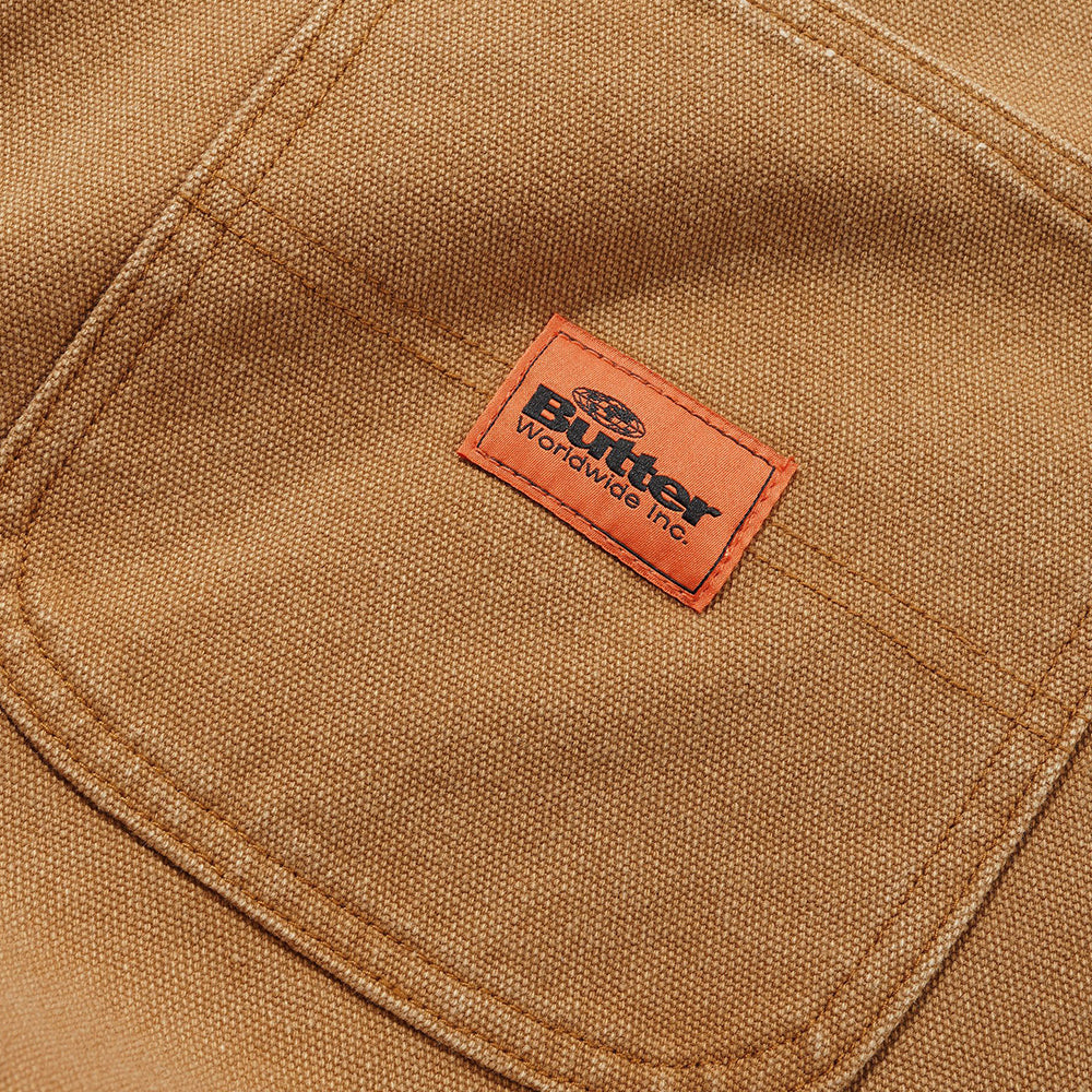 Santosuosso Duck Canvas Denim Jeans (Brown)