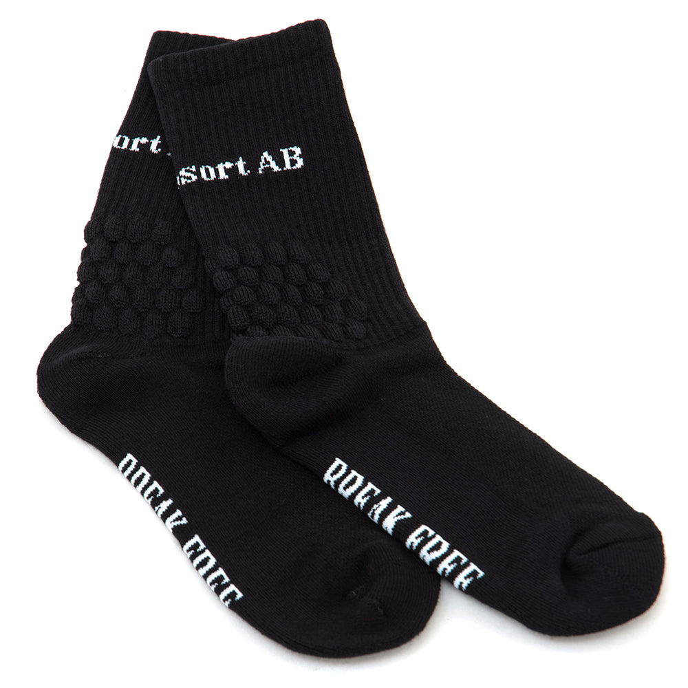 Right Angle Bubble Sock (Black)