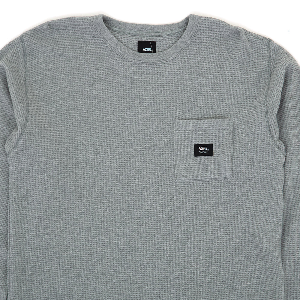 Alder L/S Thermal Pocket Shirt (Cement Heather) VBU