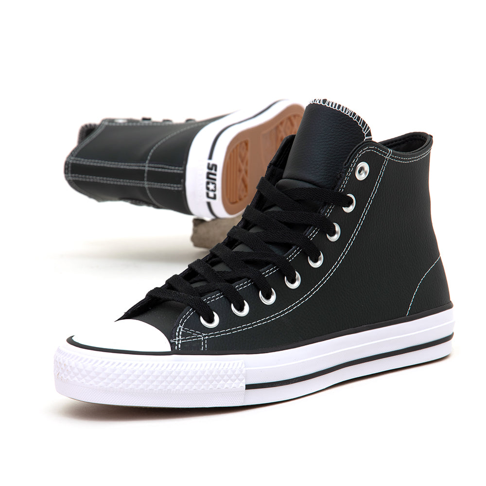 CTAS Pro Hi Leather (Black / White / Black) (S+)