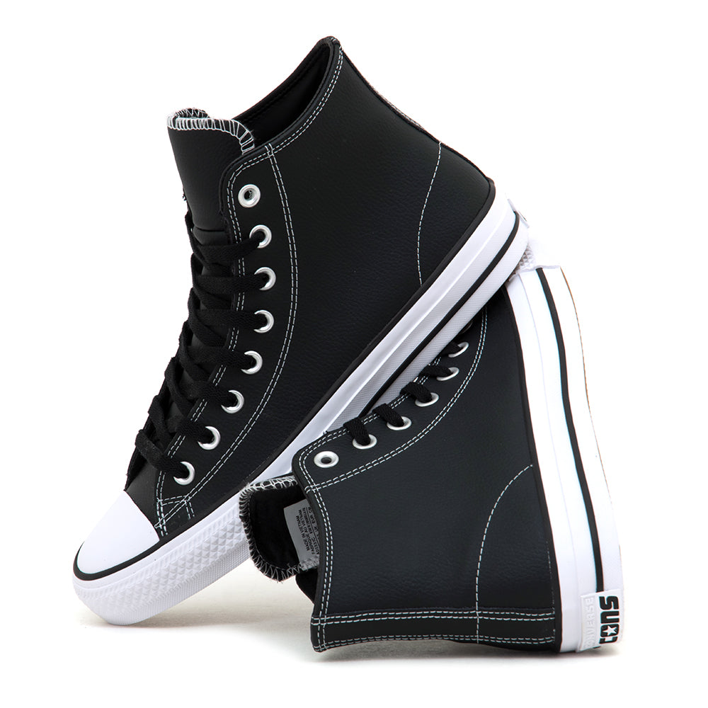 CTAS Pro Hi Leather (Black / White / Black) (S+)