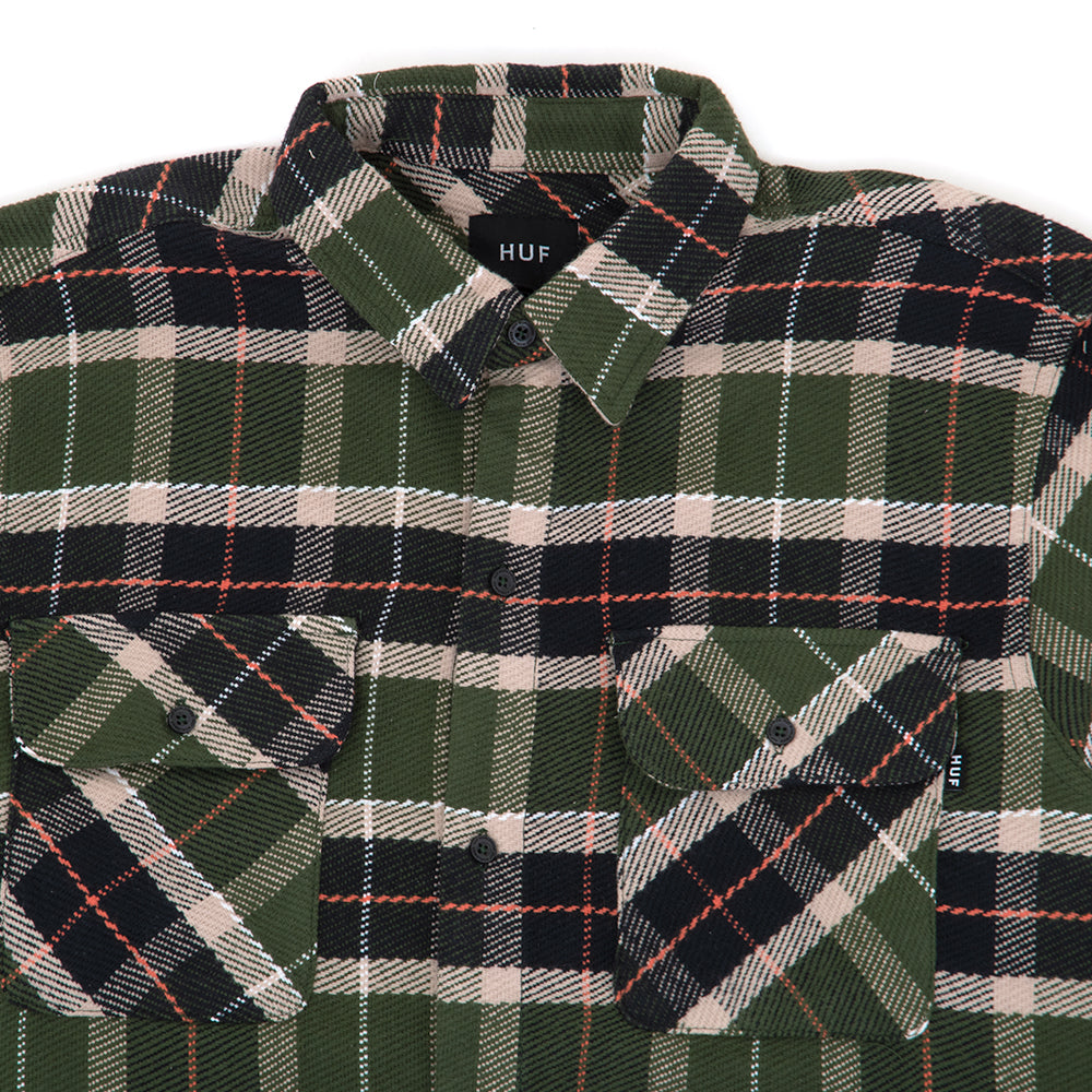 Prescott Flannel Shirt (Pine)
