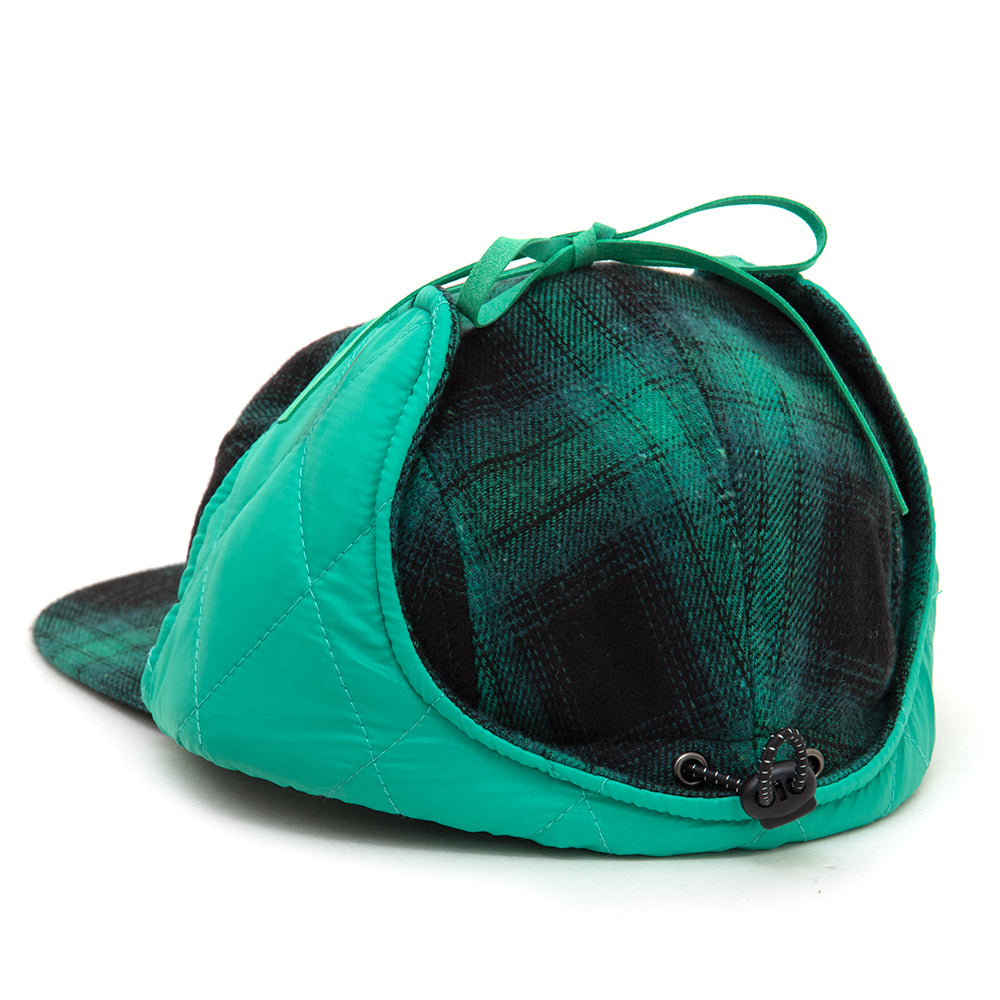 Good Hands Earflap Flannel Cap (Green)