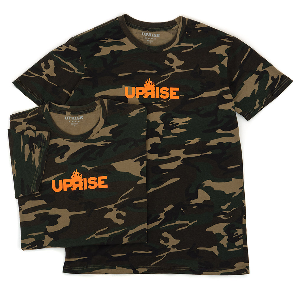 Flame Logo Featherweight T-shirt (Camo)