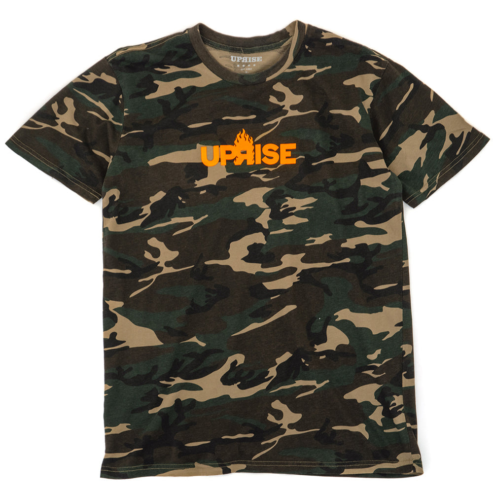 Flame Logo Featherweight T-shirt (Camo)