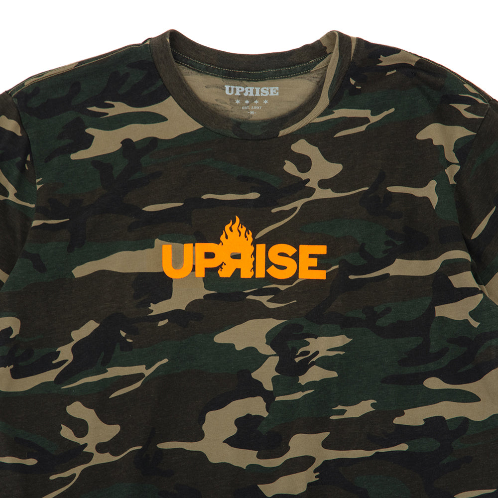 Flame Logo Featherweight T-shirt (Camo)