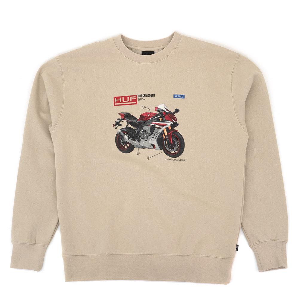420 CC Crewneck Sweatshirt (Stone) (S)