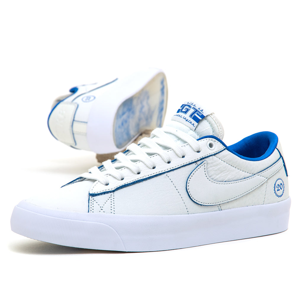 Blazer Low Pro GT PRM 20th (Summit White / Game Royal) (S)