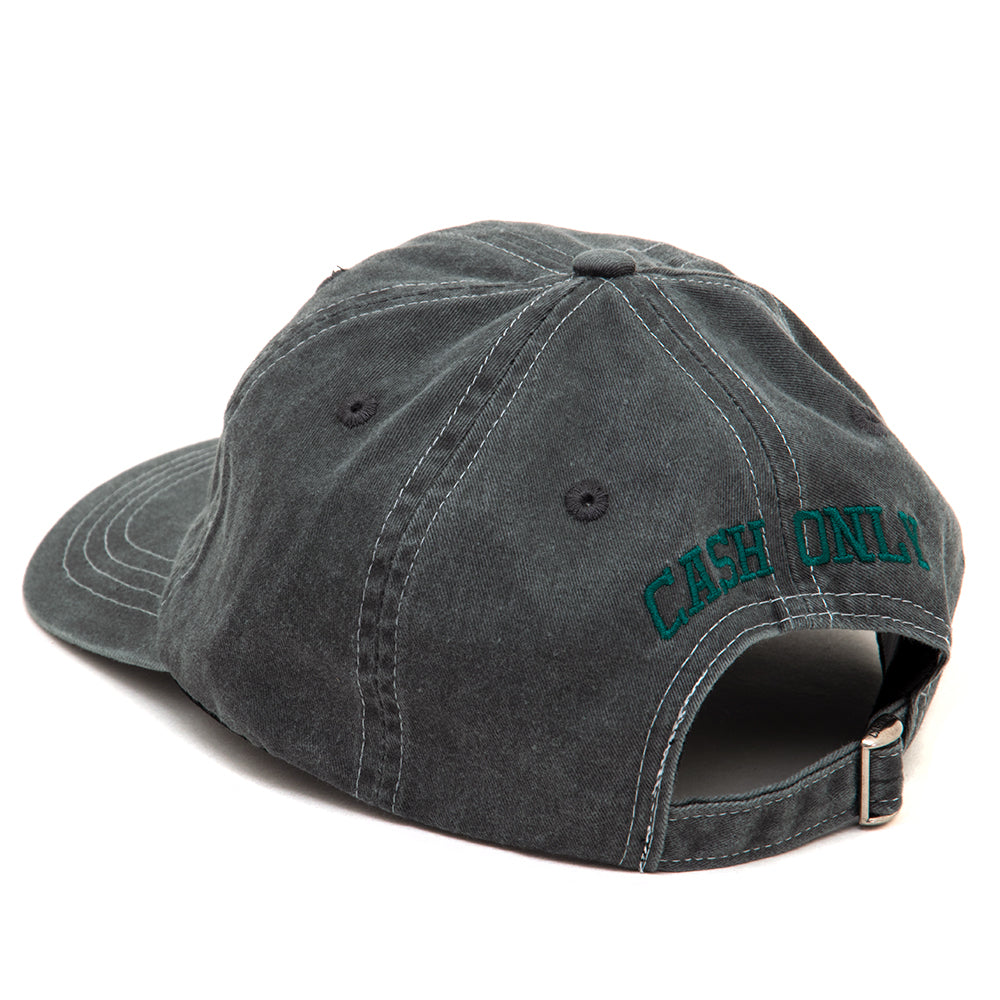 Campus 6-Panel Strapback Cap (Black)